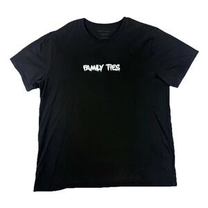 Athlete's First T-Shirt Family Ties Bleecker‎ Trading Black XX Large Runs Small